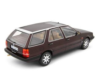 Lancia Thema Station Wagon T.D. 1988-92 Bordeaux Met. Laudoracing 1:18 Resinemodell (Türen, Motorhaube... nicht zu öffnen!)